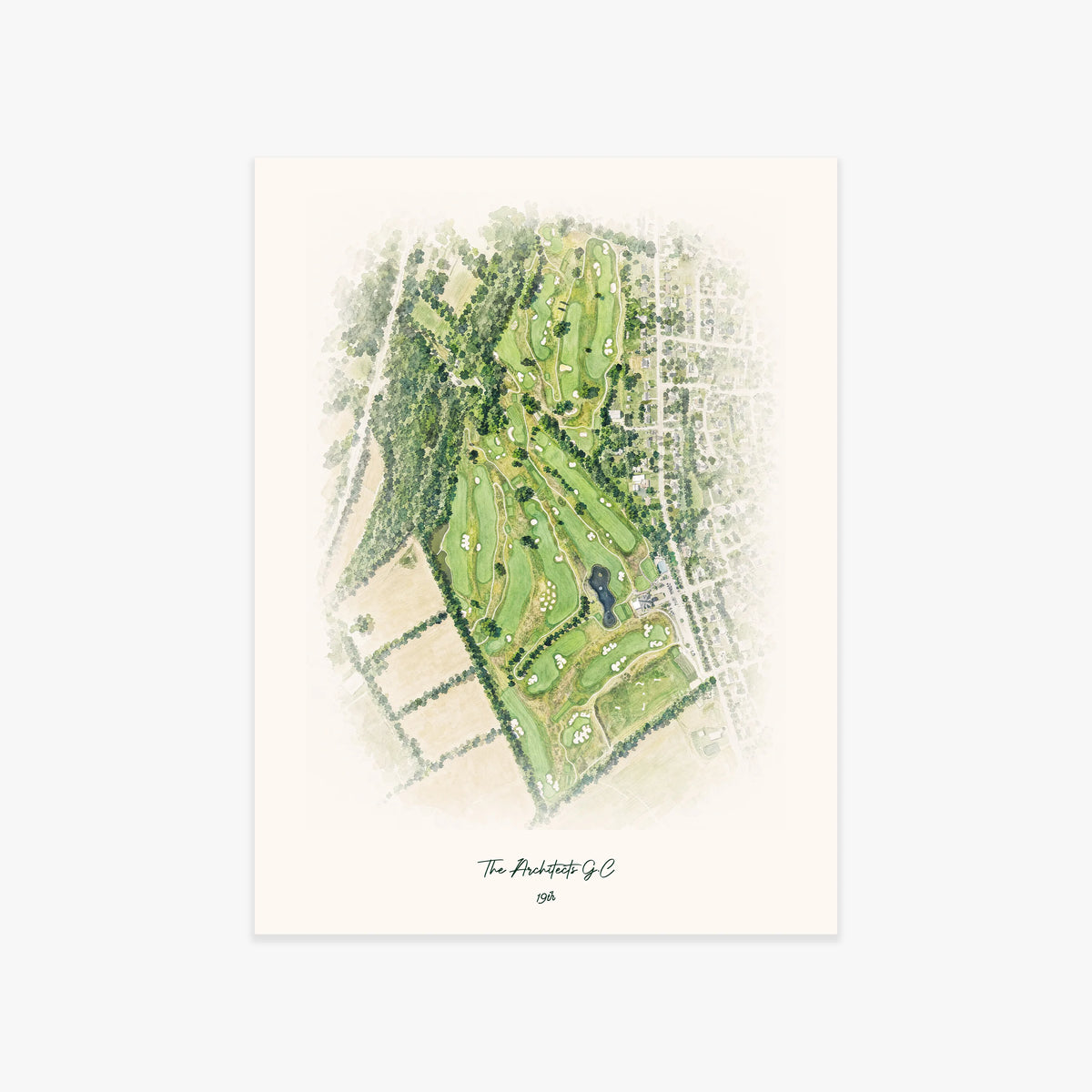 The Architects G.C printed artwork