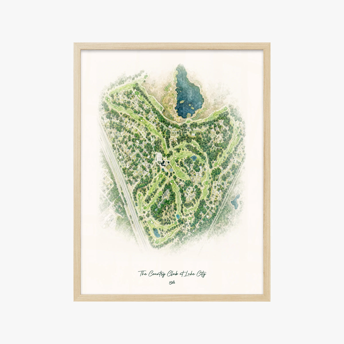 The Country Club at Lake City wood frame