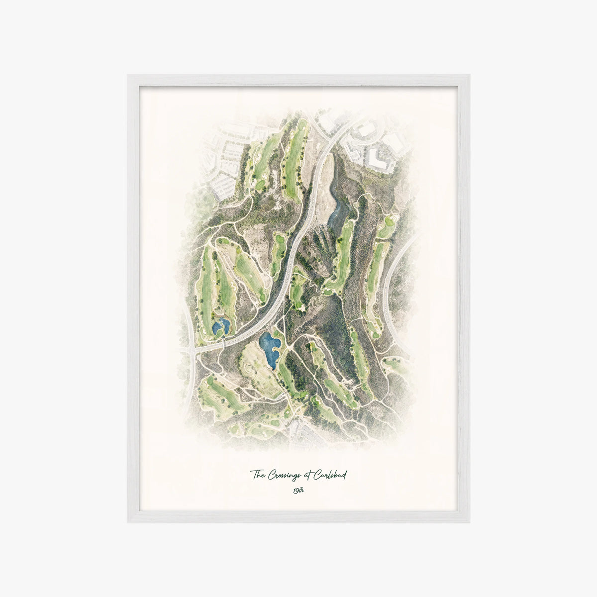 The Crossings at Carlsbad white frame