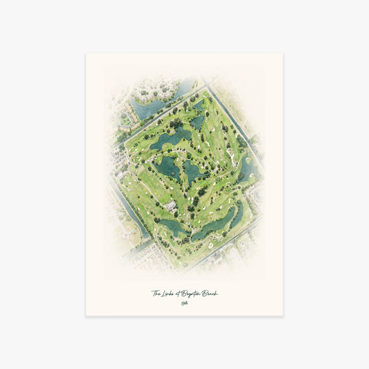 The Links at Boynton Beach printed artwork