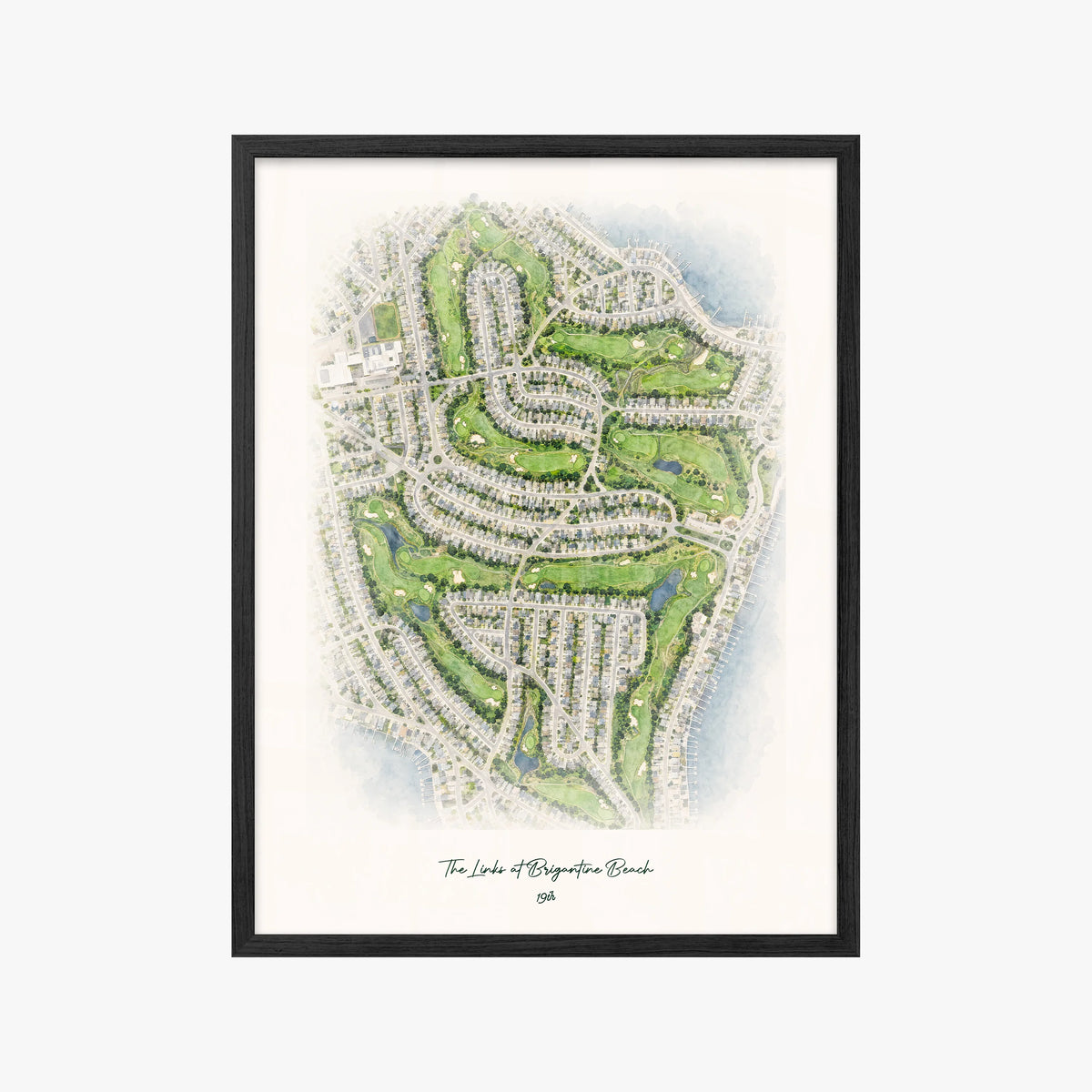 The Links at Brigantine Beach black frame