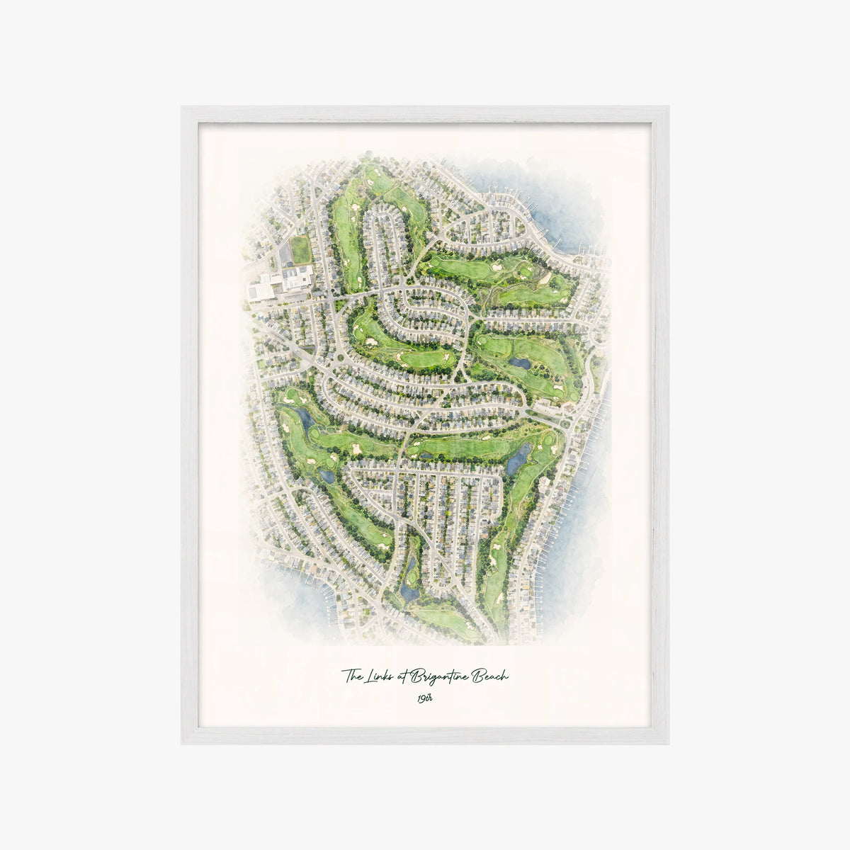 The Links at Brigantine Beach white frame