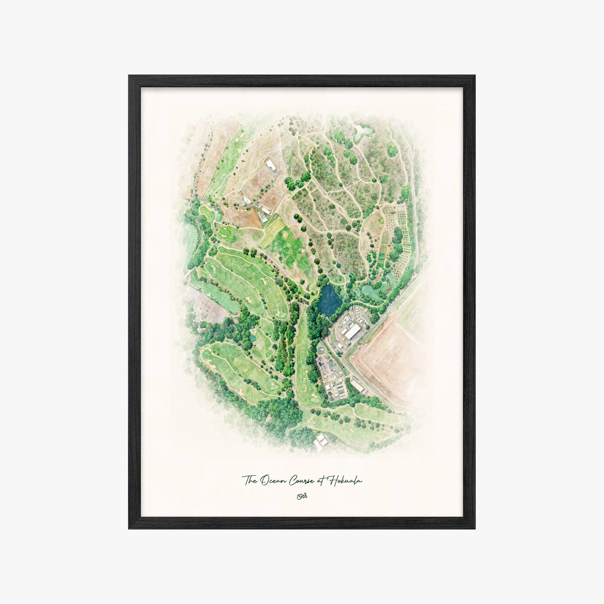 The Ocean Course at Hokuala black frame