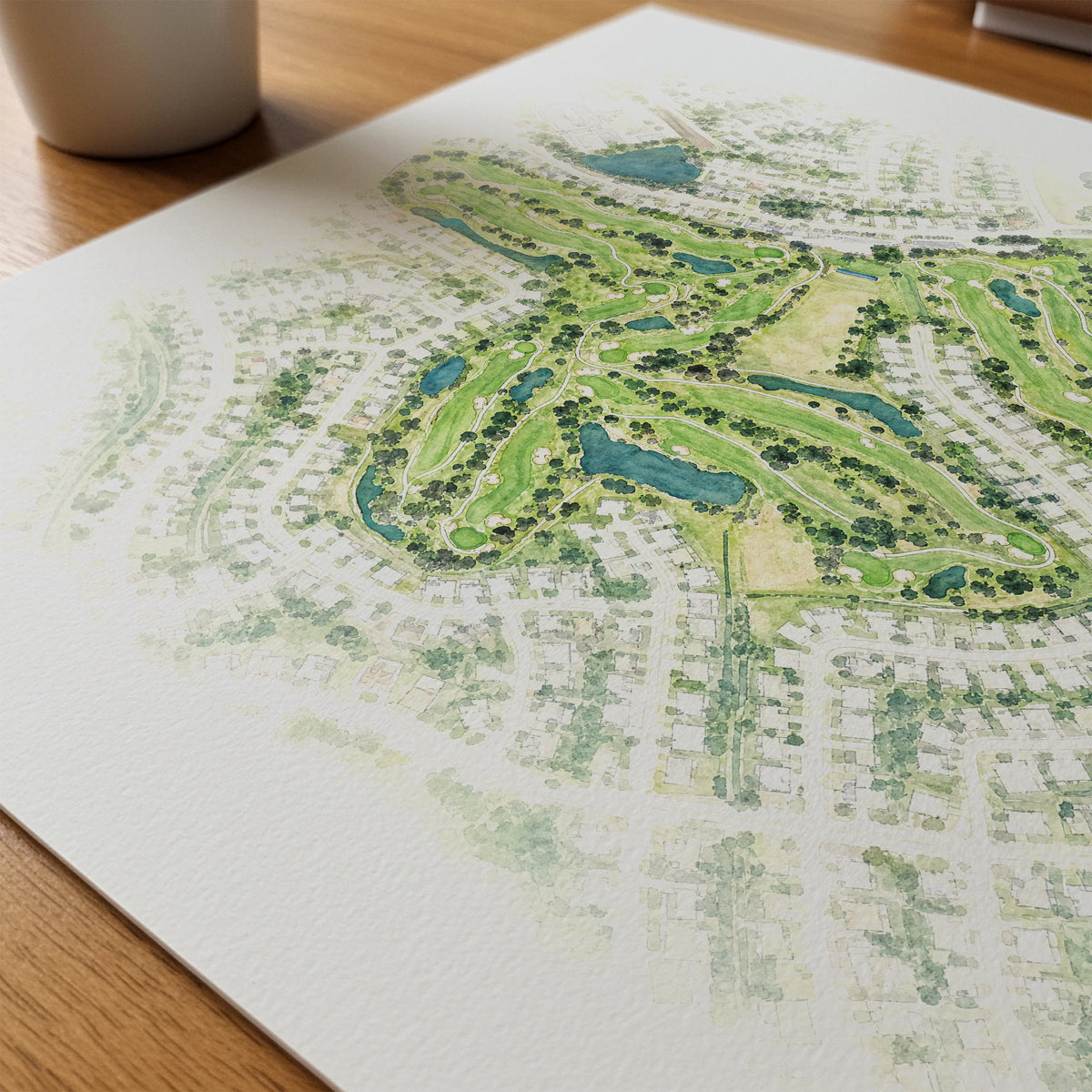 The Saints Golf Course mockup 4