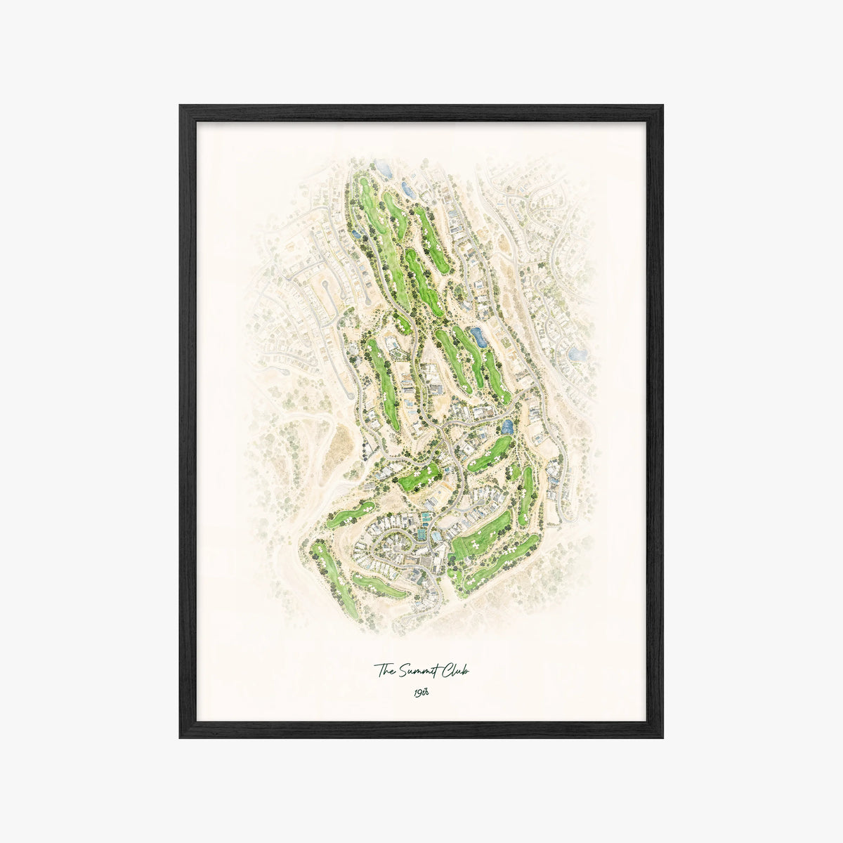 The Summit Club black frame