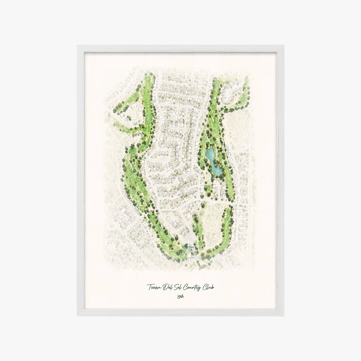 Tierra Del Sol Country Club white frame