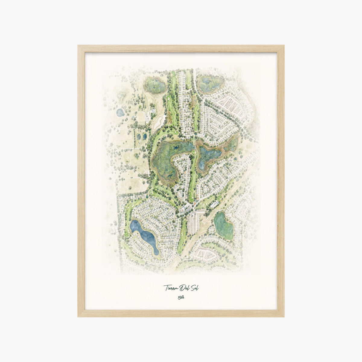 Tierra Del Sol wood frame