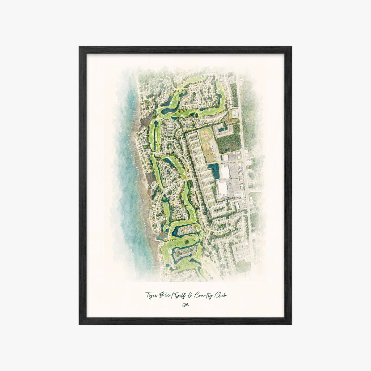 Tiger Point Golf & Country Club black frame