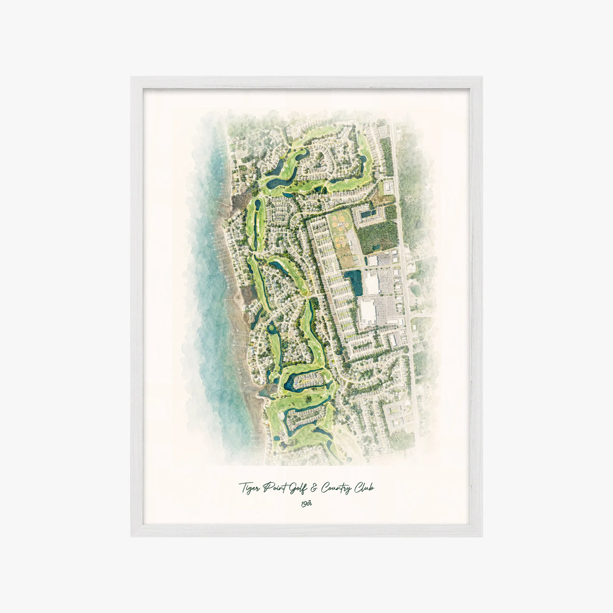 Tiger Point Golf & Country Club white frame