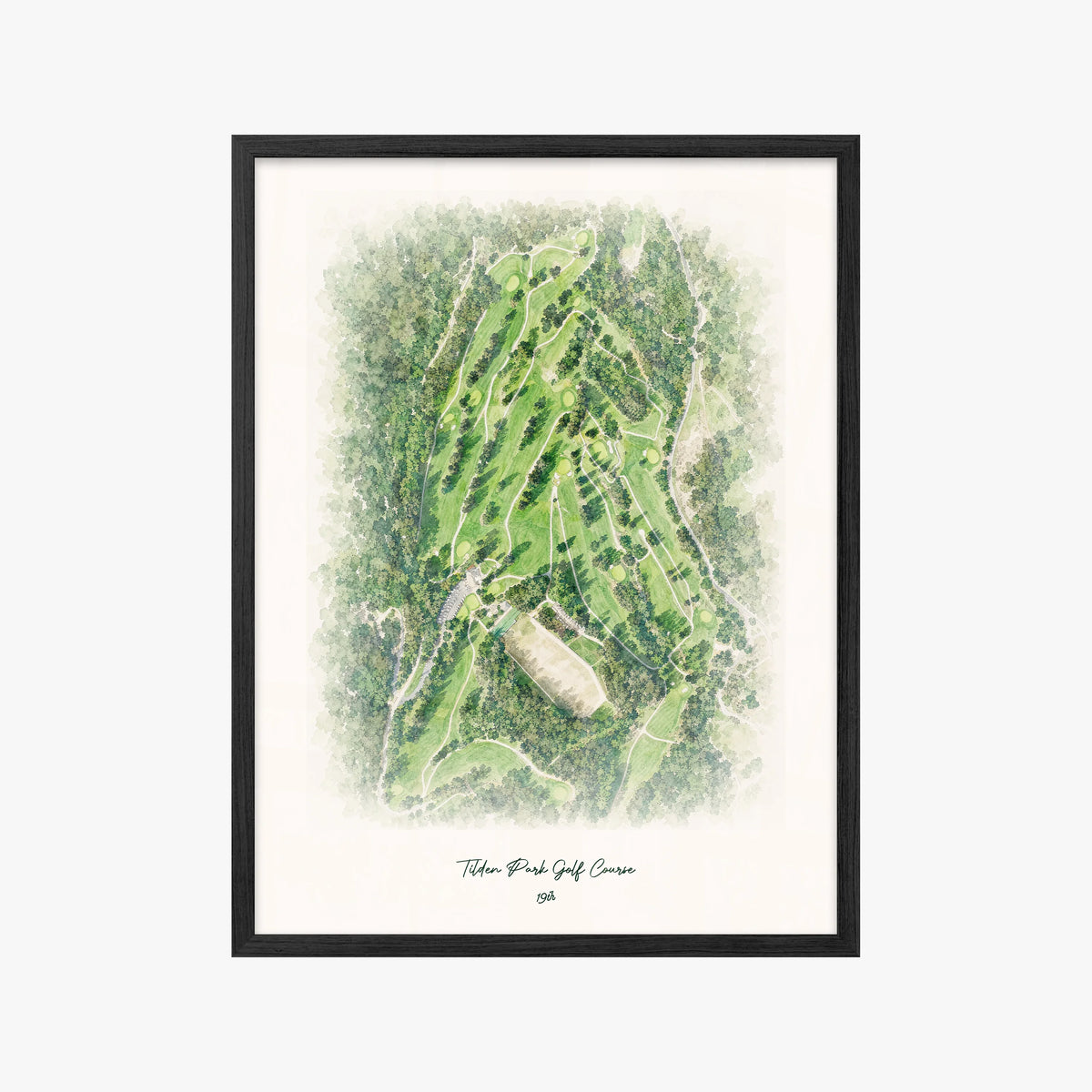 Tilden Park Golf Course black frame