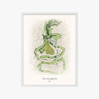 Timber Creek Golf Club white frame