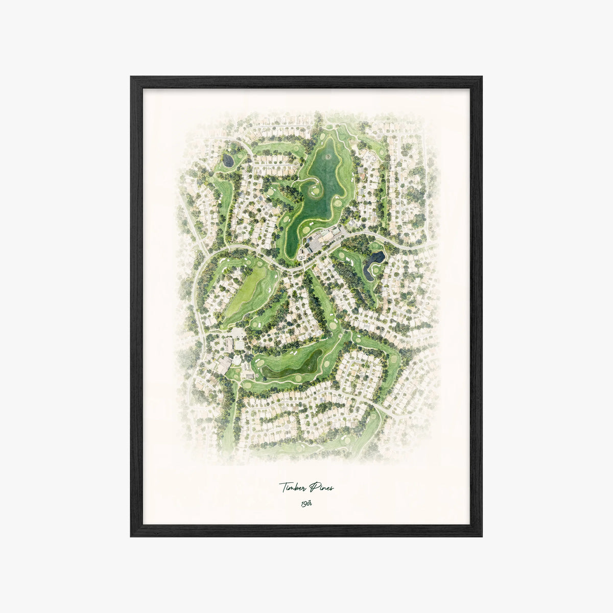 Timber Pines black frame