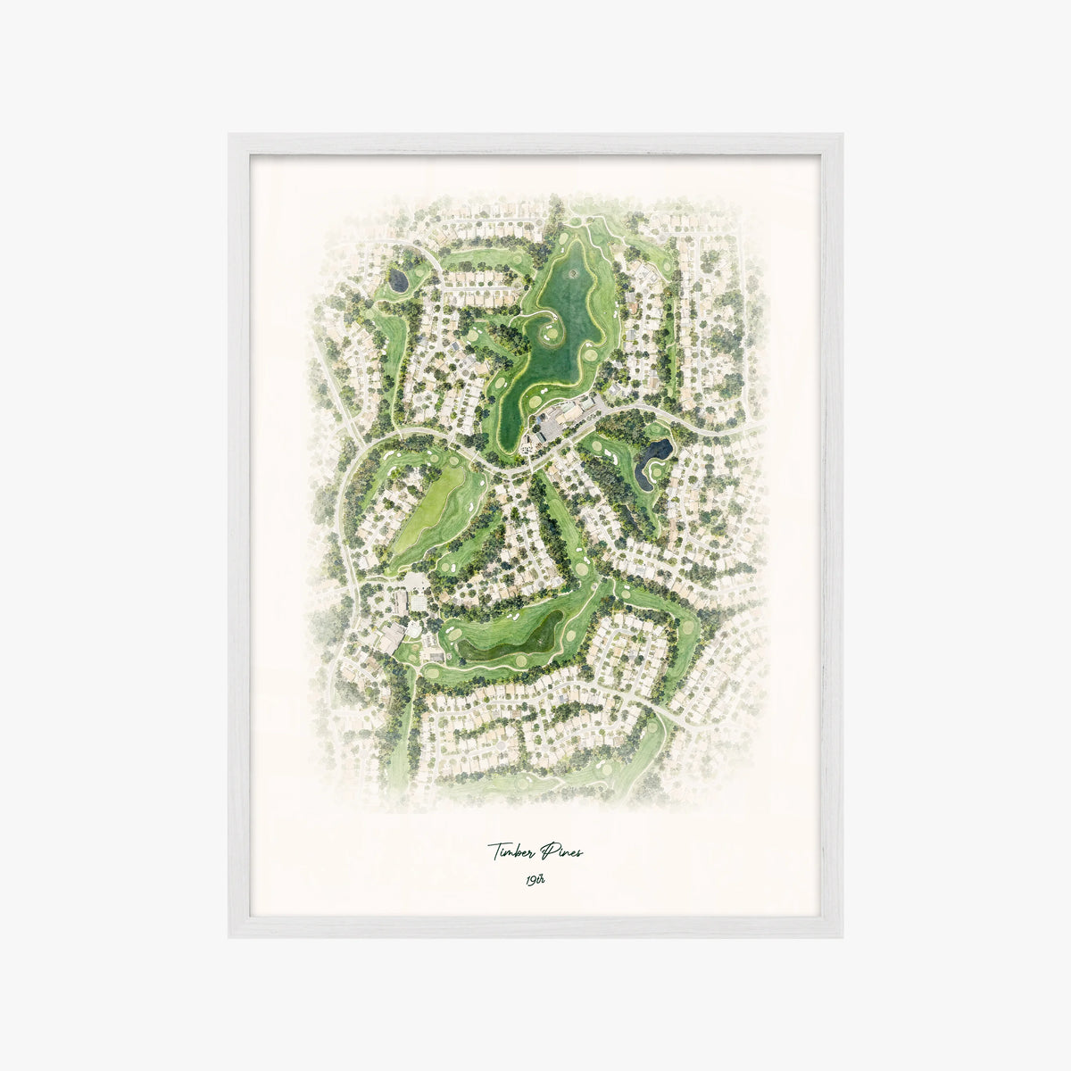 Timber Pines white frame