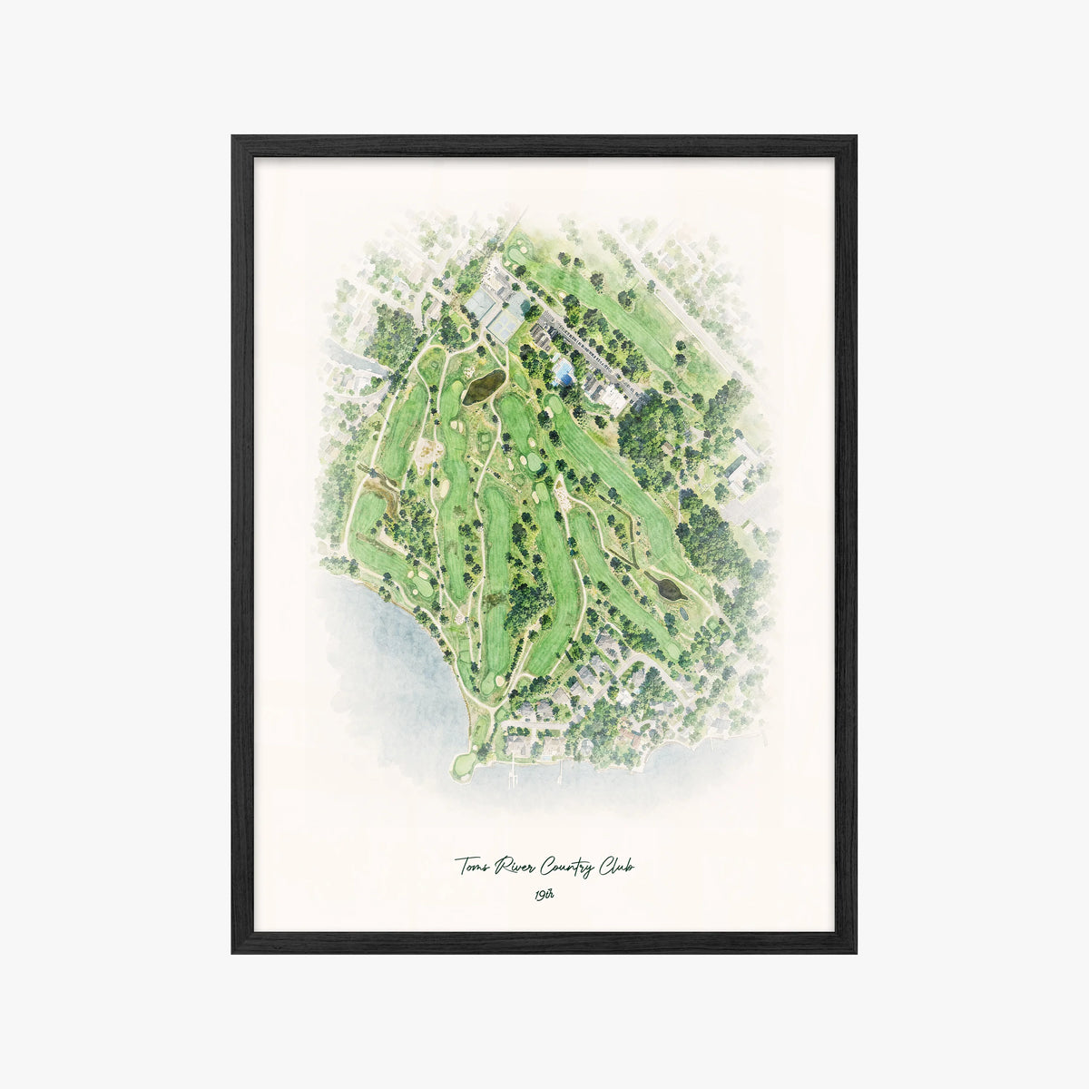 Toms River Country Club black frame