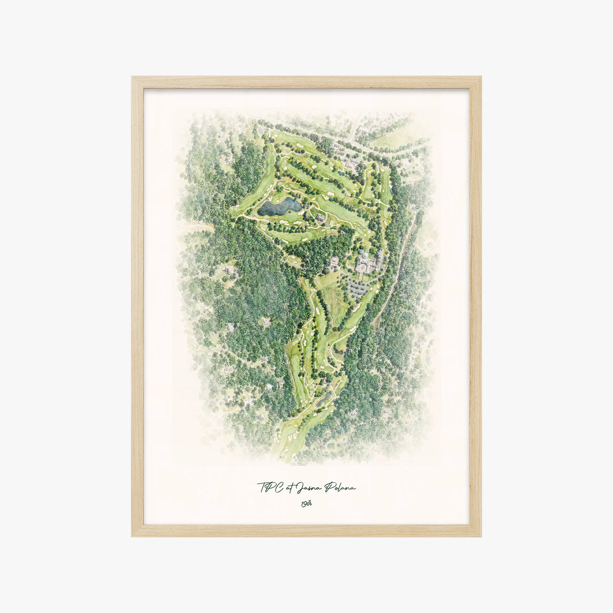 TPC at Jasna Polana wood frame