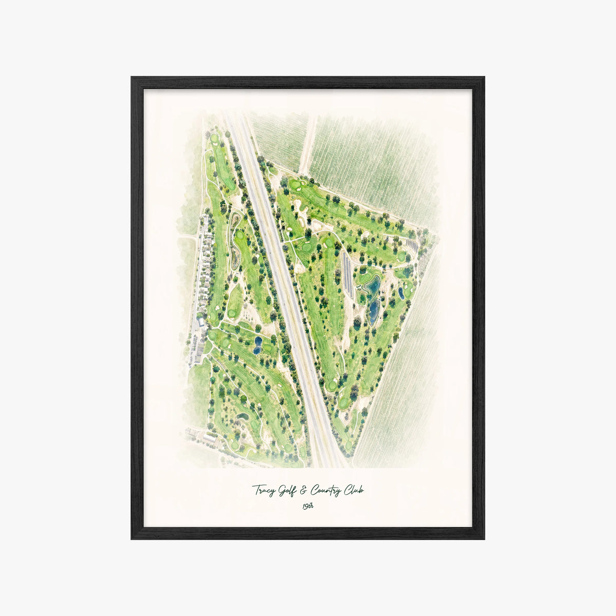 Tracy Golf & Country Club black frame