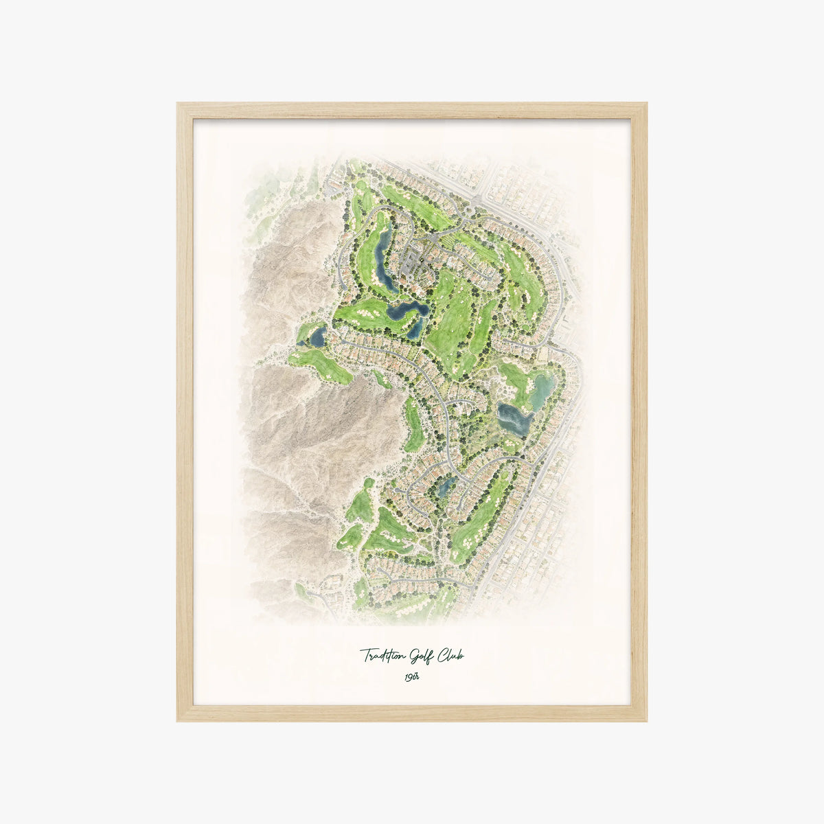 Tradition Golf Club wood frame
