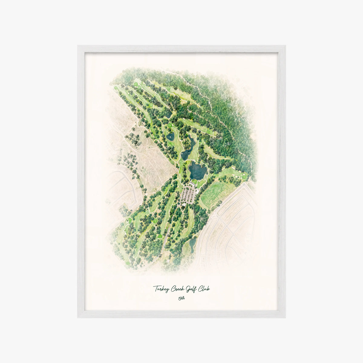 Turkey Creek Golf Club white frame