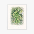 Twin Brooks Country Club white frame