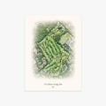Twin Brooks Country Club printed artwork