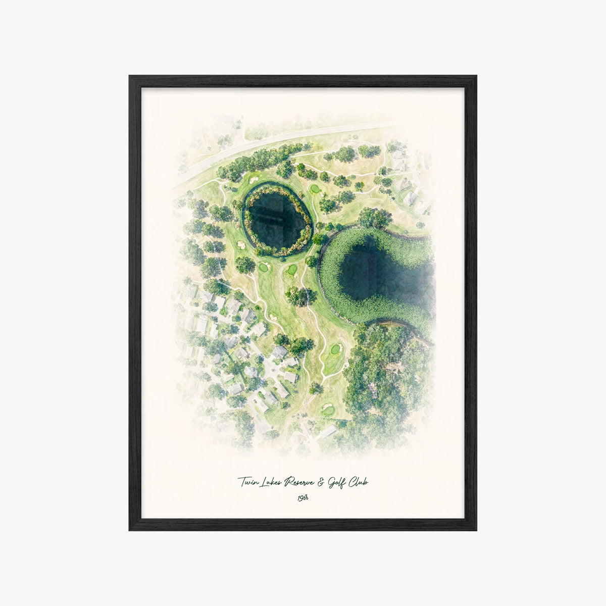 Twin Lakes Reserve & Golf Club black frame