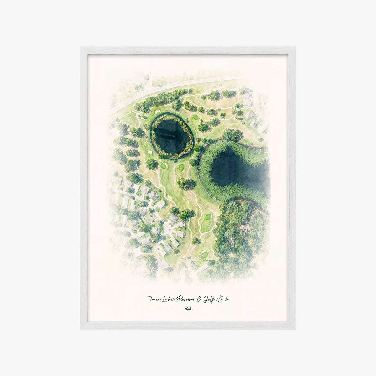 Twin Lakes Reserve & Golf Club white frame