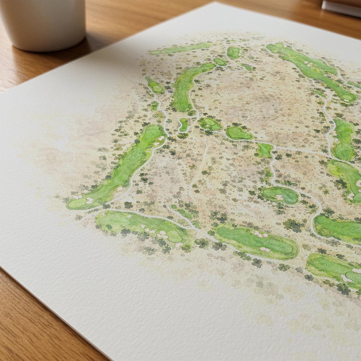 Twin Warriors Golf Club mockup 4