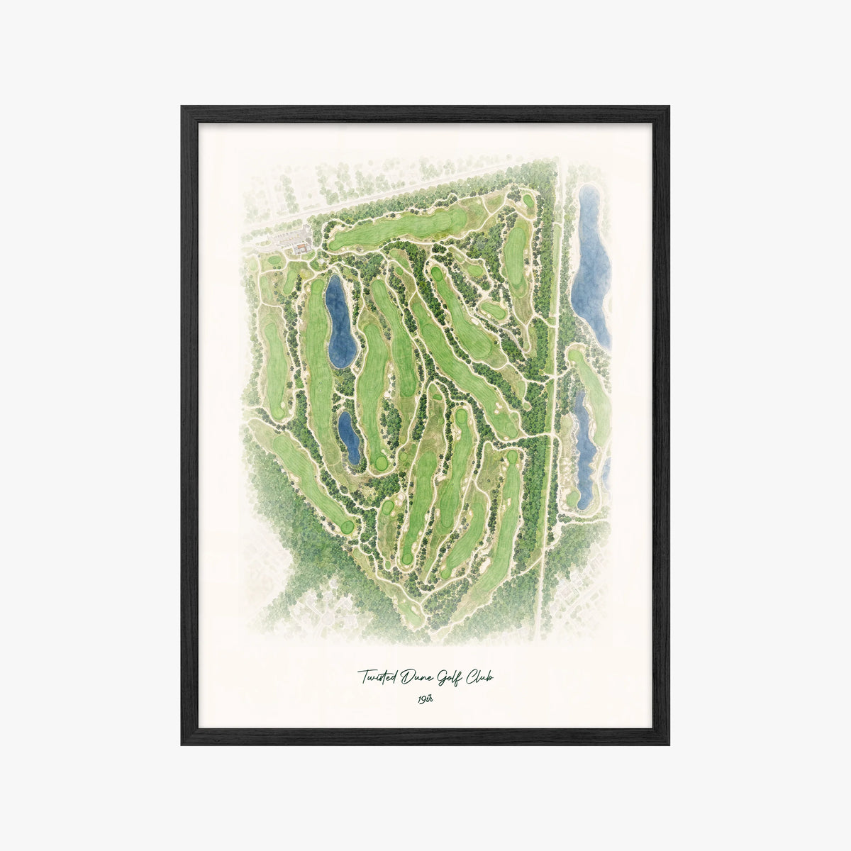 Twisted Dune Golf Club black frame