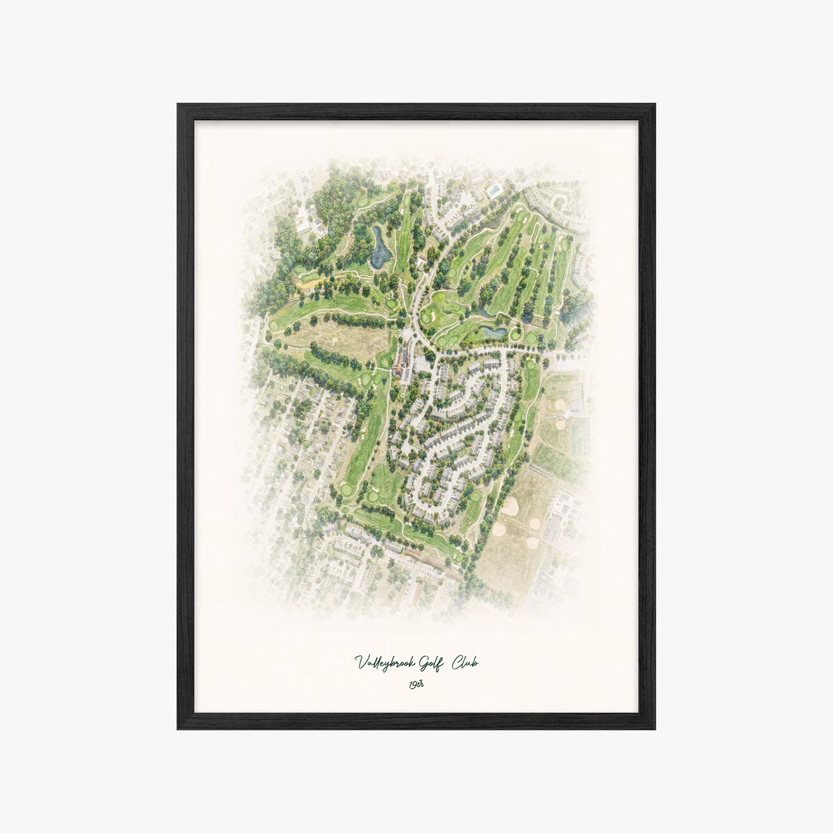 Valleybrook Golf  Club black frame