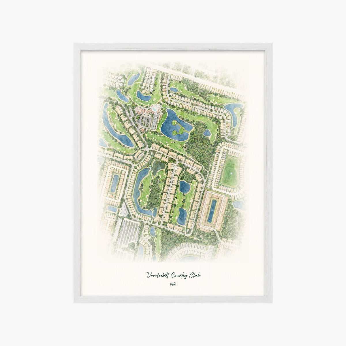 Vanderbilt Country Club white frame