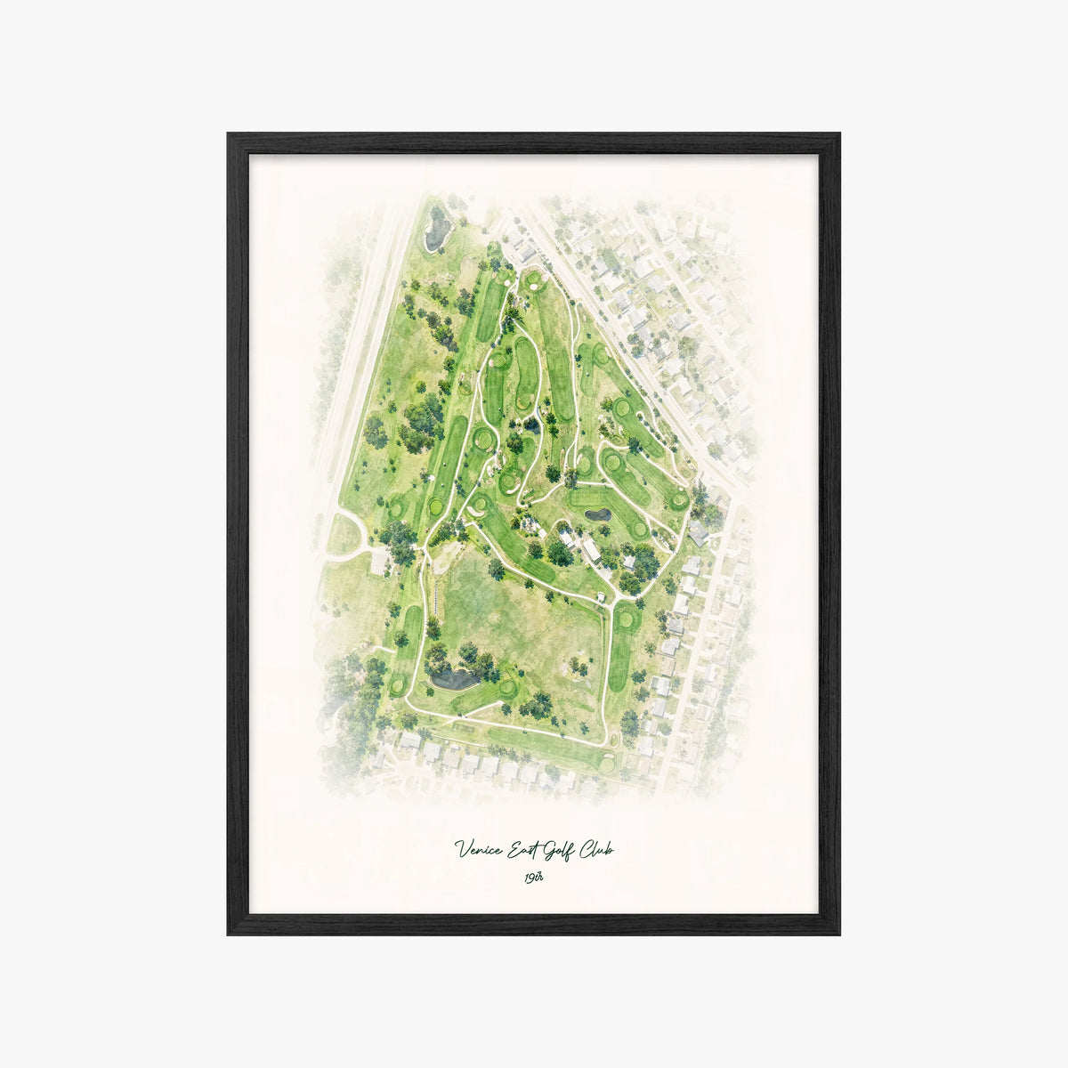 Venice East Golf Club black frame