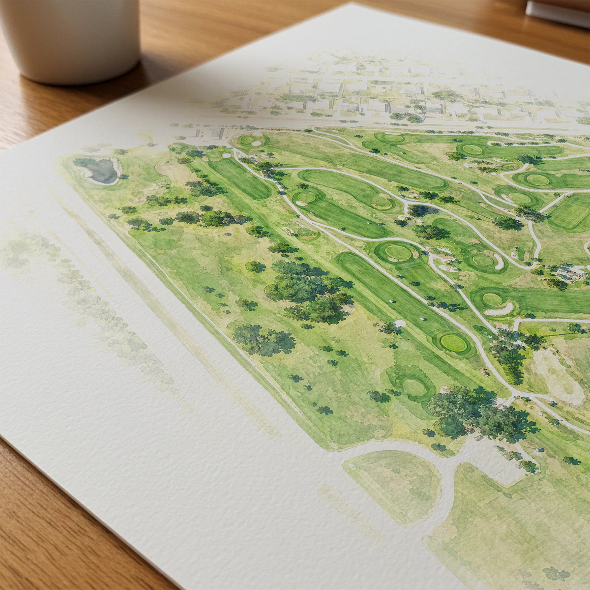 Venice East Golf Club mockup 4