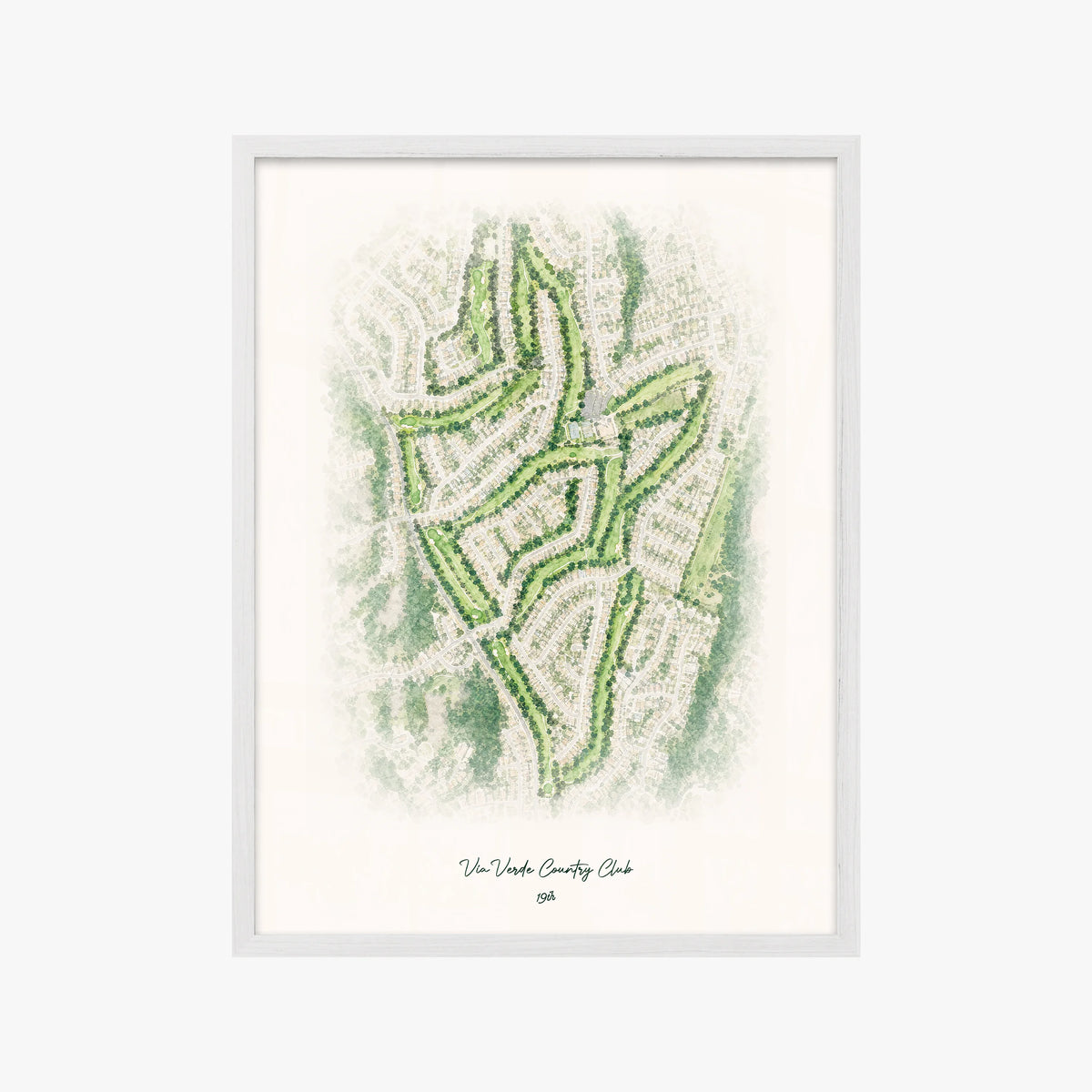Via Verde Country Club white frame