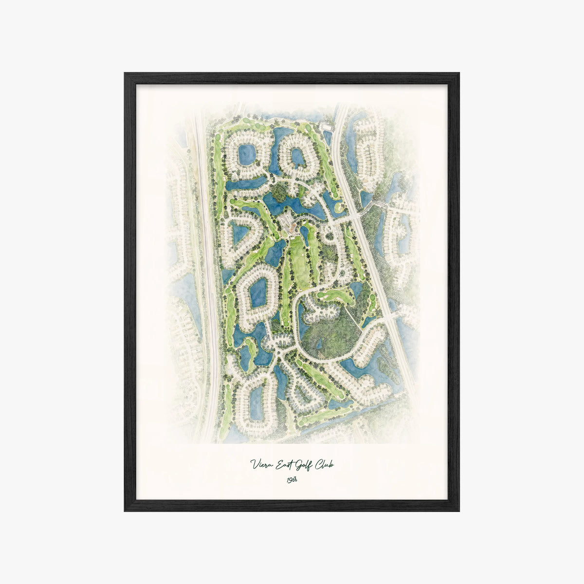 Viera East Golf Club black frame