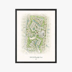 Villa Del Ray Golf Course black frame