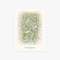 Villa Del Ray Golf Course printed artwork