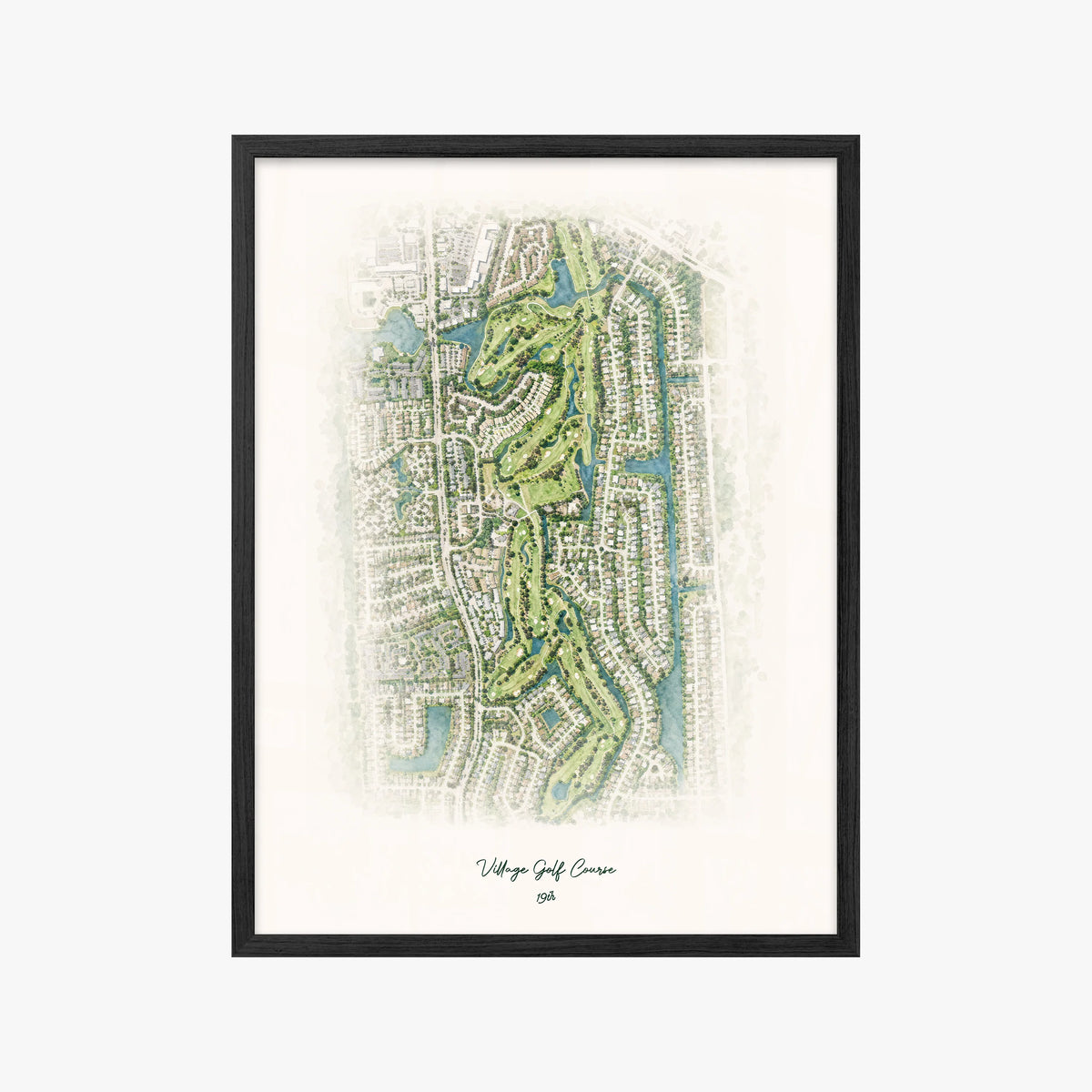 Village Golf Course black frame