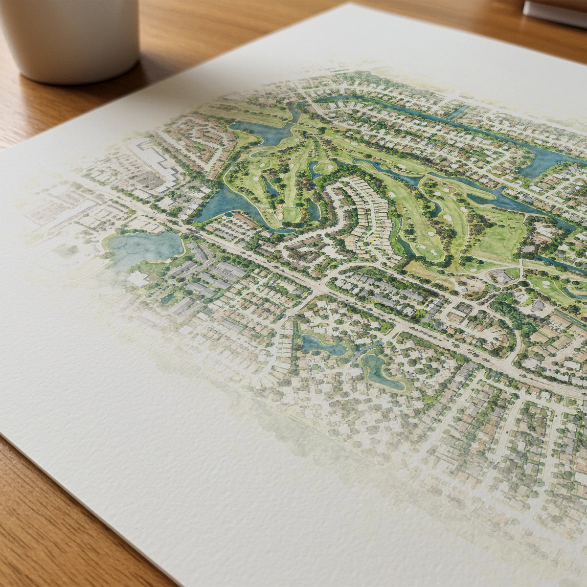 Village Golf Course mockup 4