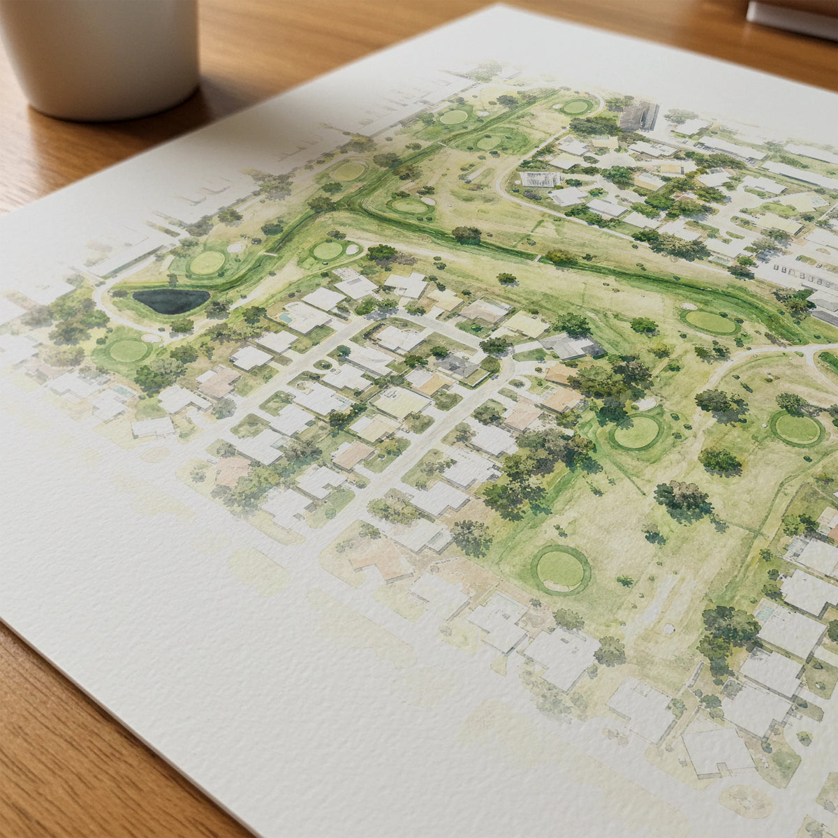 Village Green Golf Club mockup 4