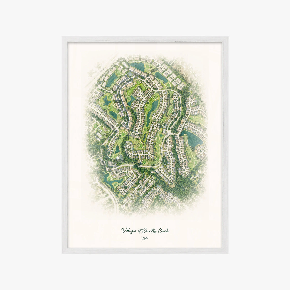 Villages at Country Creek white frame