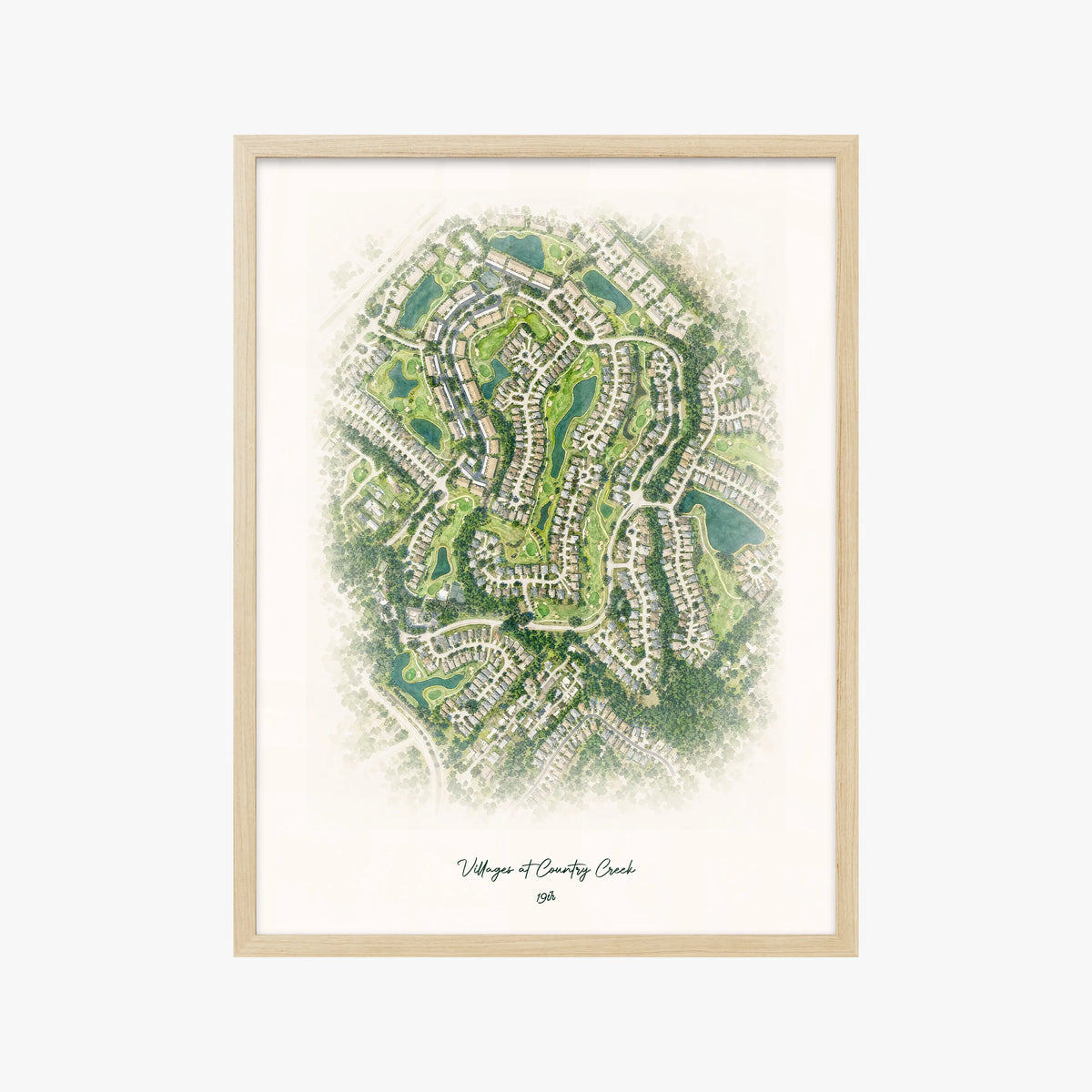 Villages at Country Creek wood frame