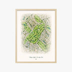 Villages Golf & Country Club wood frame