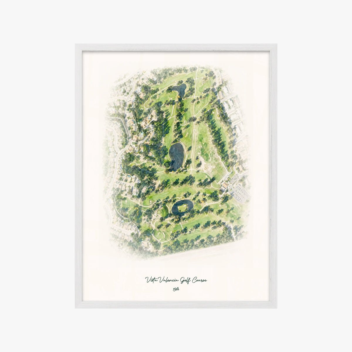 Vista Valencia Golf Course white frame