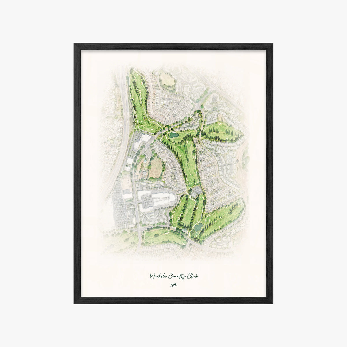 Waikele Country Club black frame