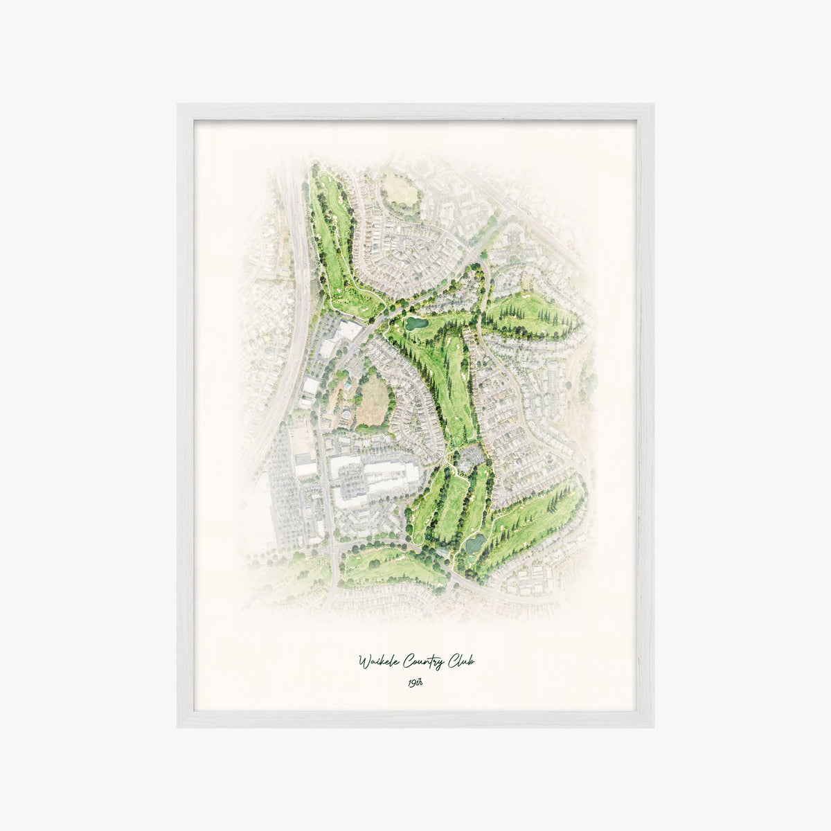 Waikele Country Club white frame