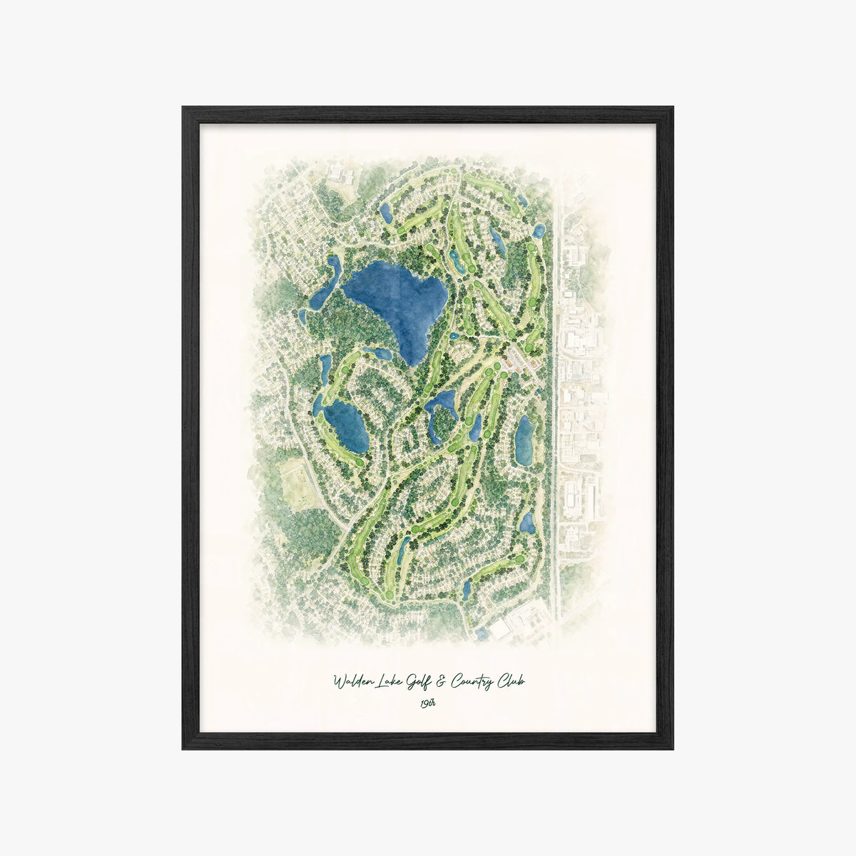 Walden Lake Golf & Country Club black frame