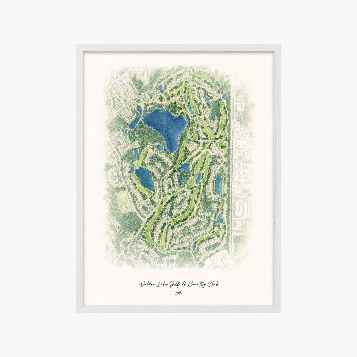Walden Lake Golf & Country Club white frame