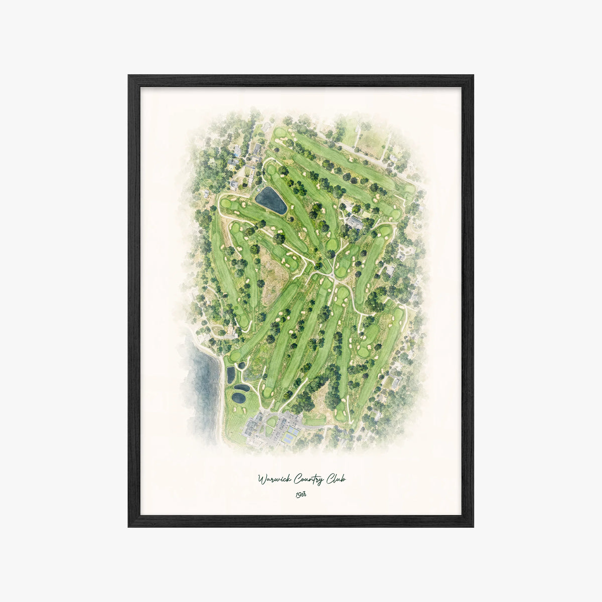 Warwick Country Club black frame