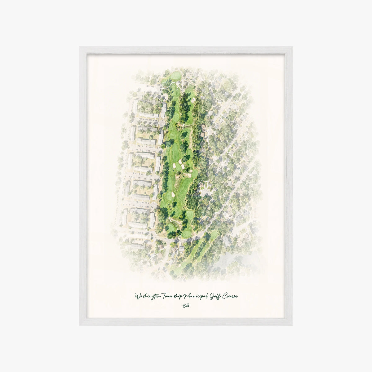 Washington Township Municipal Golf Course white frame