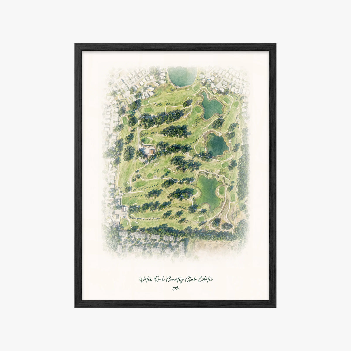 Water Oak Country Club Estates black frame